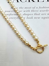 cheap Women&#039;s Necklace-Women&#039;s Chain Necklace Gold Brass Fashion