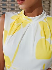 halpa Jumpsuits-kukkakuvioinen satiinihaalari