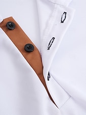 halpa Miesten värillinen poolo-Miesten Poolopaidat Button Up Polos Kausaliteetti Urheilu Kauluskäänne Lyhythihainen Muoti Perus Väripalikka Tilkkutäkki Kesä Normaali Laivaston sininen Poolopaidat