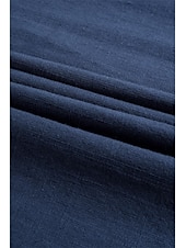 ieftine Clasic-Bărbați Cămașă cu guler bandă Cămașă popover Cămașă de vară Costum de plajă Cămașă casual Simplu Casual Zilnic Alb Albastru Închis Albastru Celest Deschis Bej Manșon Lung Guler Primavara vara