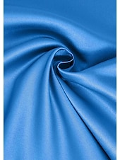 abordables Ensembles de robes pour maman-Ensemble deux pièces Robe Sirène Mère de la Mariée Robe de cérémonie d&#039;invité de mariage Élégante Encolure ornée Mi-longue Satin Manche mi-longue avec Boutons Robe Derby Robe de jour de course 2025