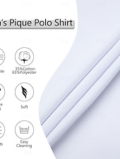 preiswerte Klassisches Poloshirt für Herren-Herren Poloshirt aus Baumwollmischung Golfshirt Straße Lässig Stehkragen Gebänderter Kragen Kurzarm Mode Basic Einfach Klassisch Sommer Normale Passform Marineblau Schwarz Weiß Rot Poloshirt aus