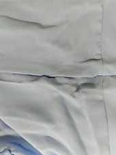 preiswerte Sets-Damen Elegant Stilvoll Hemd Baumwoll-Leinen-Sets Zweiteilige Sets Weitbeinige Hosen Langarm Hemdkragen Einfach Büro Arbeit Schwarz Weiß Blau Sommer Normale Passform