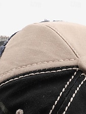 billiga Baseballkeps herr-Herr Basebollkeps Solhatt Trucker Hat Rubinrött Grön Bomull Lappverk Broderad Mode Ledigt Gata Dagligen Bokstav Justerbara Solskyddskräm Andningsfunktion
