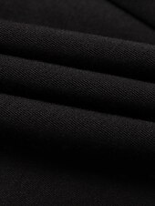 billiga Tvådelade set-Dam Vardaglig stil Chiffong Huvudstad Enfärgad / vanlig färg Dagliga kläder Datum Utekväll Illusion ärm Svart Vit Marinblå Crewneck Ren färg Ledig Långärmad Elegant Ledigt vardag Rund hals Vår