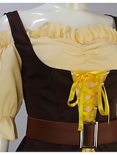 halpa Dirndl-Oktoberfest Mekot dirndl Dirndl pusero baijerilainen impi Saksa München Niityt Naisten Perinteinen tyyli kangas