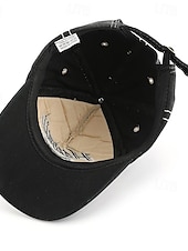billiga Baseballkeps herr-Herr Basebollkeps Solhatt Trucker Hat Rubinrött Grön Bomull Lappverk Broderad Mode Ledigt Gata Dagligen Bokstav Justerbara Solskyddskräm Andningsfunktion