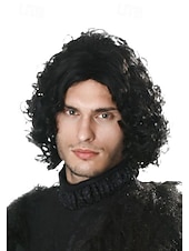 Dark Northern King Wig Halloween Cosplay Party Wigs3
