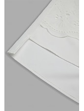 cheap Lace Tops-Women&#039;s Shirt Blouse Dressy Tops Solid Color Plain Stylish Basic Long Sleeve Notched Neck Regular Tops Daily Embroidered Eyelet Black White Orange Summer Spring Fall
