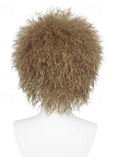 abordables Pelucas de personajes de películas-Cosplay Wigs Blonde Natural Wave Synthetic Hair Short Wigs Women's Wigs For Party
