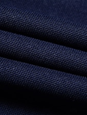 preiswerte Klassisches Poloshirt für Herren-Herren Poloshirt aus Baumwollmischung Golfshirt Straße Lässig Stehkragen Gebänderter Kragen Kurzarm Mode Basic Einfach Klassisch Sommer Normale Passform Marineblau Schwarz Weiß Rot Poloshirt aus