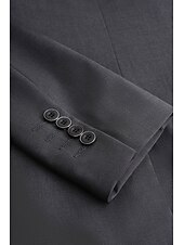 cheap Homecoming Suits-Men&#039;s Wedding Suits Homecoming Suits Burgundy Dark Green Fashion Daily Solid Colored Tailored Fit 2 Piece Single Breasted One-button