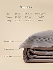 economico Collezione d&#039;elite-copripiumino in puro cotone pima al 100% 4 pezzi set supima 140-tc set di biancheria da letto in raso di seta morbido di lusso 1 copripiumino 1 lenzuolo piatto 2 federe