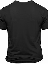 cheap Sports Gym T shirts-Men&#039;s Cross T Shirt Short Sleeve T shirt 3D Print Crew Neck Shirt Vintage Cool Party Holiday Oktoberfest Black Red Blue Summer Spring Clothing Apparel S M L XL XXL XXXL