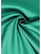 cheap Floor Length-A-Line Mother of the Bride Dress Elegant V Neck Tea Length Satin 3/4 Length Sleeve with Sash / Ribbon Wedding Guest Dress free custom size