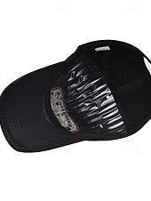 ieftine Şapcă de baseball pentru bărbaţi-Bărbați Șapcă de baseball Palarie de soare Căciulă de camioner Negru Galben Bumbac Brodat Modă Casual Stradă Zilnic Scrisă Ajustabile Cremă Cu Protecție Solară Respirabil