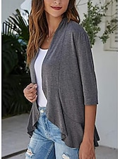 economico Cardigan e capispalla-cappotto maglione blu