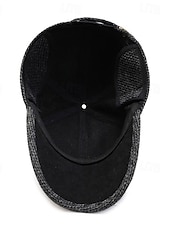 preiswerte Baseballkappe für Herren-Herren Cap Basecap Sonnenhut Kappe Schwarz Kaffee Polyester Modisch Brautkleider schlicht Strasse Täglich Glatt Einstellbar Sonnenschutz Atmungsaktiv