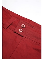 preiswerte Cargohose für Damen-Damen Cargo-Hosen Weites Bein Hosen Hose Aktiv Streetwear Lässig Volle Länge Mittlere Taille Einfach Reißverschluss Tasche Mehrere Taschen Atmungsaktivität Bequem Mikroelastisch Outdoor Straße