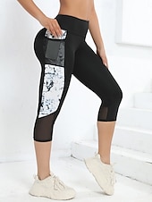 abordables -Femme Joggings Chino Mode Vêtement de rue Toute la longueur Taille haute Léopard Poche Ceinture élastique Confortable Doux Micro-élastique Extérieur Plein Air Rose Claire Noir marron Bleu œuf de mer