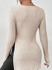 preiswerte Spitzenoberteile-Damen Weiße Elegante Spitzen Tops Loch Bluse Stylisch Modern Einfarbige Spitze Lange Ärmel Lange Tops V-Ausschnitt Arbeit Täglich Romantische Petite Tops Sommer Urlaub Trag Weiß Frühling Herbst
