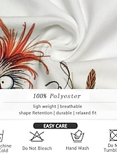 cheap Animal Print T shirts-Men&#039;s Rooster Funny T shirt Short Sleeve T shirt 3D Print Crew Neck Shirt Retro Vintage Casual Street Style Sports Outdoor Holiday Going out Black White Yellow Spring &amp; Summer Clothing Apparel S M L