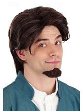 levne Paruky filmových postav-zamotaná paruka flynn rider halloween cosplay party paruky