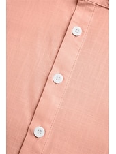  Per uomo Camicia Camicia di lino Camicia popover Camicia Estiva Abbigliamento da spiaggia Camicia con colletto alla coreana Semplice Vacanza Crociera Nero Bianco Rosa Verde Manica Corta Henley Estate