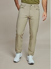 billiga Herrgolfkläder-Herr Golfbyxor Khaki grön Underdelar Golfkläder Kläder Outfits Bär kläder
