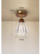 abordables Plafonniers et ventilateurs-Lampe suspendue à LED 3 couleurs source de lumière 1 lumière personnalisée simple rétro rustique éclairage suspendu décoratif pour salle à manger cuisine placard chevet 110-240v