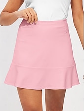 cheap Golf Bottoms-Women&#039;s Golf Skorts 17inch Pickleball Dark Pink Black White Lightweight Bottoms Ladies Golf Attire Clothes Outfits Wear Apparel