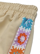 preiswerte Hose-Damen Jogginghose Trainingshose Chinesisch Chino Modisch Ethnischer Stil In voller Länge Hoher Taillenbund Blumen Tasche Elastischer Bund Bequem Weich Komfortabel Mikro-elastisch Outdoor Strasse Khaki