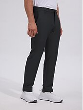 preiswerte Herrengolfkleidung-Herren Golfhose Schwarz Grau Unten Golfkleidung, Kleidung, Outfits, Kleidung