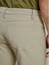 billiga Herrgolfkläder-Herr Golfbyxor Khaki grön Underdelar Golfkläder Kläder Outfits Bär kläder