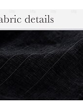 cheap Men&#039;s Elite Outerwear-Men&#039;s 100% Linen Blazer Lightweight Jacket Outdoor Casual Without Lining Classic &amp; Timeless Chic &amp; Modern Spring &amp;  Fall Linen Vertical Stripes Artistic Style Classic Style Blazer Black Navy Blue