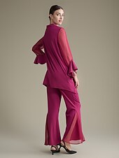 preiswerte Blusen-luxuriöse Bluse mit hohem Kragen und langen Ärmeln und Rüschen
