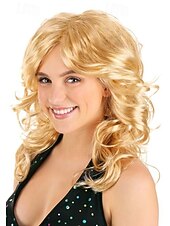 halpa Historialliset peruukit-Disco Mama -hius Halloween-kosplayjuhlahius