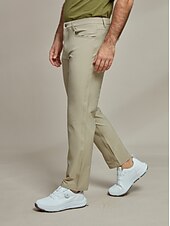 billiga Herrgolfkläder-Herr Golfbyxor Khaki grön Underdelar Golfkläder Kläder Outfits Bär kläder