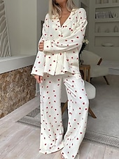 economico indumenti da notte grafici-camicie stampate da donna&amp;amp;abiti da notte - cotone grafico casa abiti