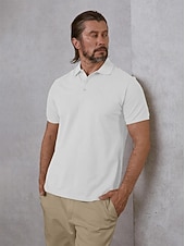 halpa Miesten golfvaatteet-Miesten Poolopaita Musta Valkoinen Vaalean vihreä Lyhythihainen Topit Golfasut Vaatteet Asut Wear Apparel