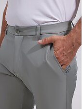 preiswerte Herrengolfkleidung-Herren Golfhose Schwarz Grau Unten Golfkleidung, Kleidung, Outfits, Kleidung
