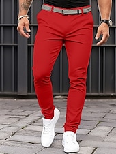 Essentials Pantalon Chino Stretch décontracté, Coupe athlétique