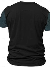cheap Animal Print T shirts-Men&#039;s Graphic Rabbit T Shirt Short Sleeve T shirt 3D Print Crew Neck Shirt Retro Vintage Casual Street Style Sports Outdoor Holiday Going out Blue Brown Spring &amp; Summer Clothing Apparel S M L XL 2XL