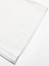olcso Fellobbanás-Férfi Kosztüm Kordbársony Nadrág Lobbant nadrág Bell Bottom Nadrág Zseb Sima Mokaszinok Üzleti Napi Szabadság Divat Divatos és modern Fehér Barna