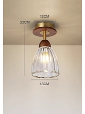 abordables Plafonniers et ventilateurs-Lampe suspendue à LED 3 couleurs source de lumière 1 lumière personnalisée simple rétro rustique éclairage suspendu décoratif pour salle à manger cuisine placard chevet 110-240v