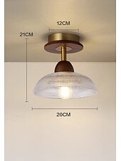 abordables Plafonniers et ventilateurs-Lampe suspendue à LED 3 couleurs source de lumière 1 lumière personnalisée simple rétro rustique éclairage suspendu décoratif pour salle à manger cuisine placard chevet 110-240v