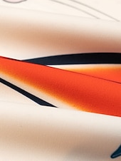  בגדי ריקוד נשים פרחוני קזו'אל יום יומי\קז'ואל שרוול מגיאר משמש מכפלת לא סדירה גדול מדפיס שרוול 4\3 אלגנטית יומי סירה רחב קיץ & אביב סתיו בין עונות