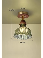 abordables Plafonniers et ventilateurs-Lampe suspendue à LED 3 couleurs source de lumière 1 lumière personnalisée simple rétro rustique éclairage suspendu décoratif pour salle à manger cuisine placard chevet 110-240v