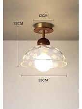 abordables Plafonniers et ventilateurs-Lampe suspendue à LED 3 couleurs source de lumière 1 lumière personnalisée simple rétro rustique éclairage suspendu décoratif pour salle à manger cuisine placard chevet 110-240v