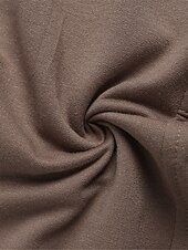 cheap Women&#039;s Cargo Pants-Women&#039;s Sweatpants Chinos Fashion Streetwear Full Length High Waist Plain Pocket Elastic Waistband Comfy Soft Comfortable Micro-elastic Outdoor Street Brown Fall Winter Regular Fit